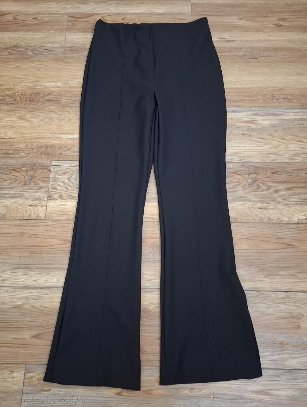 House of Harlow 1960 X REVOLVE High Waisted Slit Flare Pants Black 6